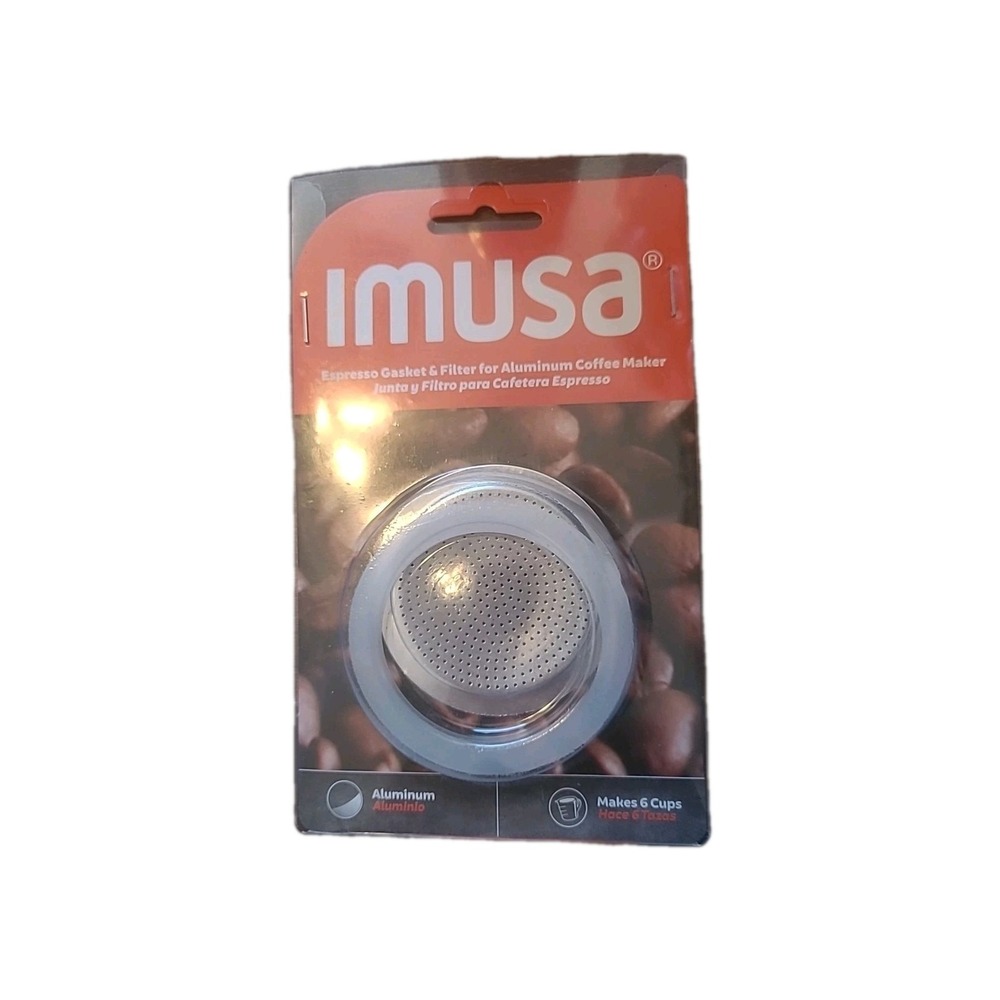 IMUSA Replacement Gasket Filter for 4‎ Cup Coffeemaker Moka/Espresso Maker